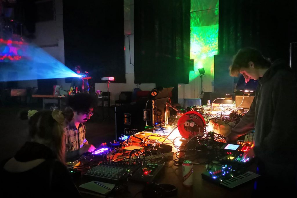 Bleep Klub | An Open Space for Electronic Music and Visual Improvisation | All Hallows Hall Monday session