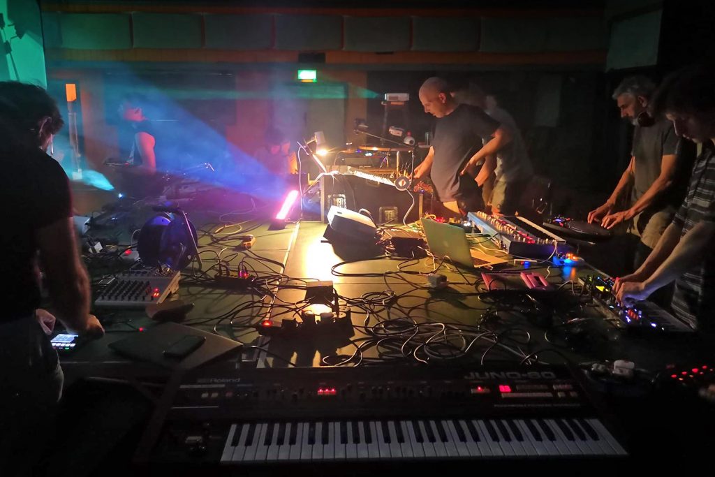 Bleep Klub | An Open Space for Electronic Music and Visual Improvisation | All Hallows Hall Hands on
